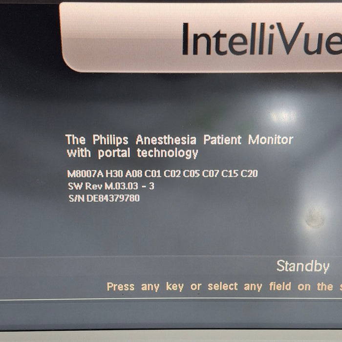 Philips IntelliVue MP70 - Anesthesia Patient Monitor