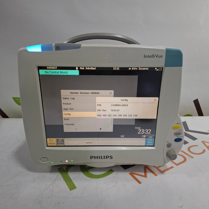 Philips IntelliVue MP50 Patient Monitor