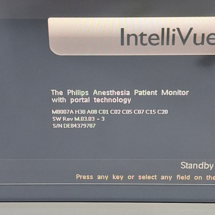 Philips IntelliVue MP70 - Anesthesia Patient Monitor