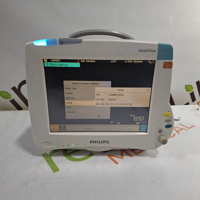 Philips IntelliVue MP50 Patient Monitor