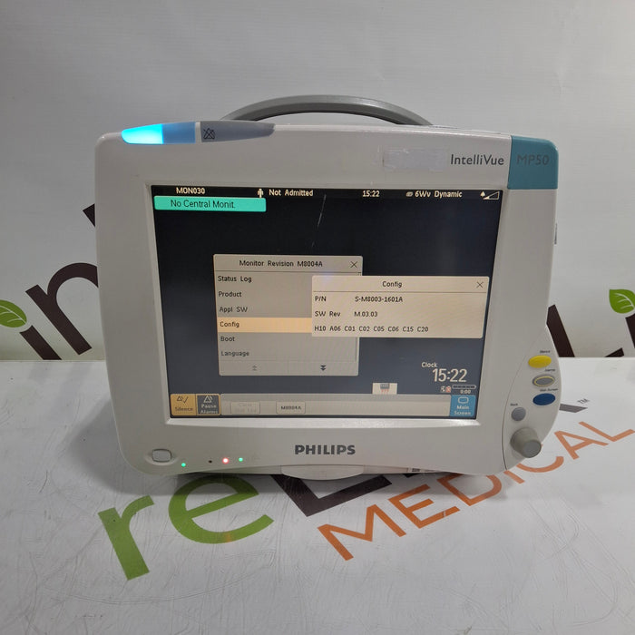 Philips IntelliVue MP50 Patient Monitor