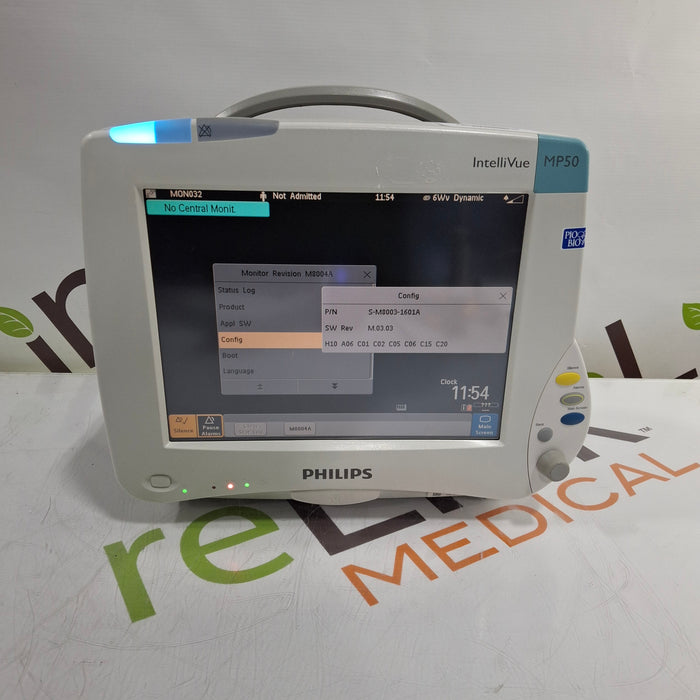 Philips IntelliVue MP50 Patient Monitor