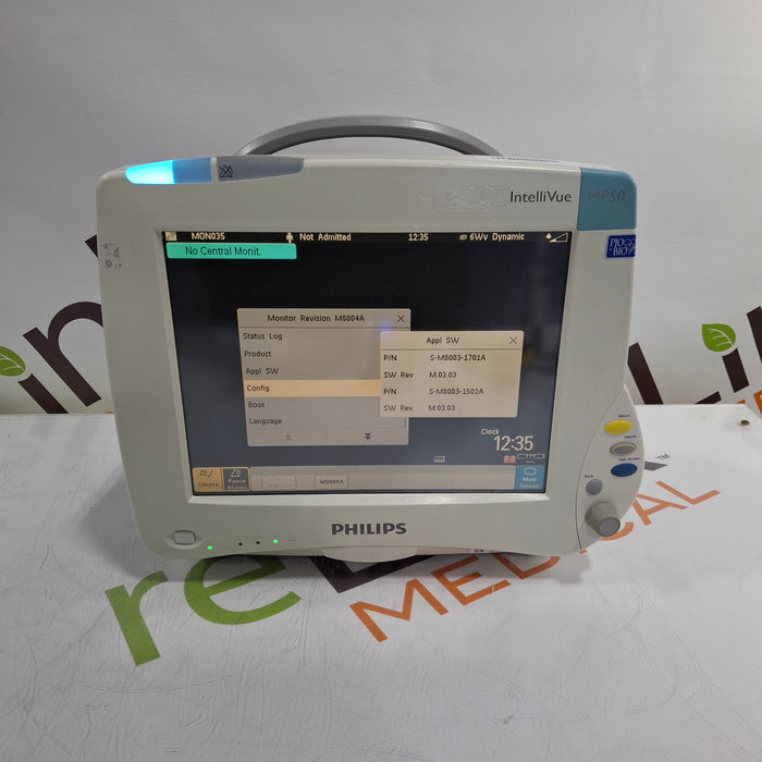 Philips IntelliVue MP50 Patient Monitor