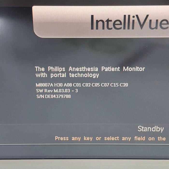 Philips IntelliVue MP70 - Anesthesia Patient Monitor