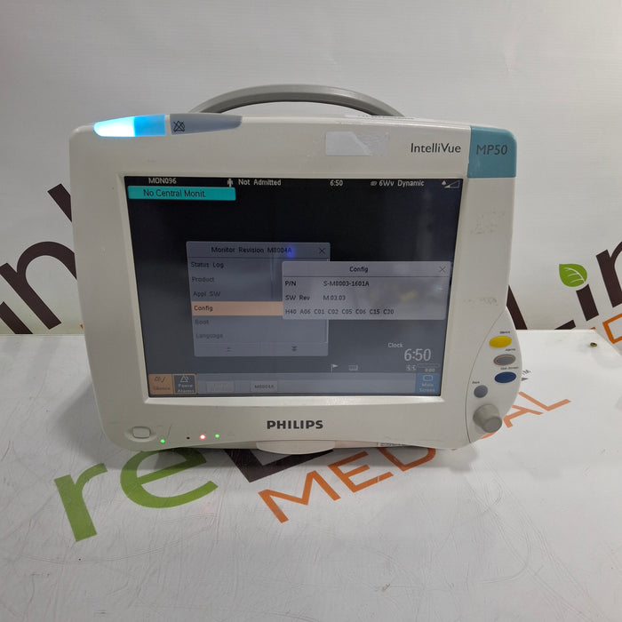 Philips IntelliVue MP50 Patient Monitor