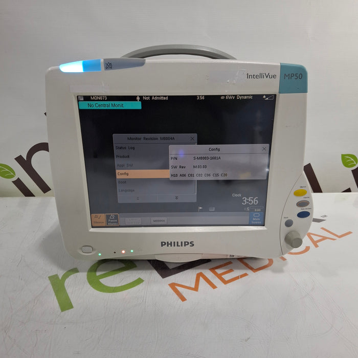 Philips IntelliVue MP50 Patient Monitor