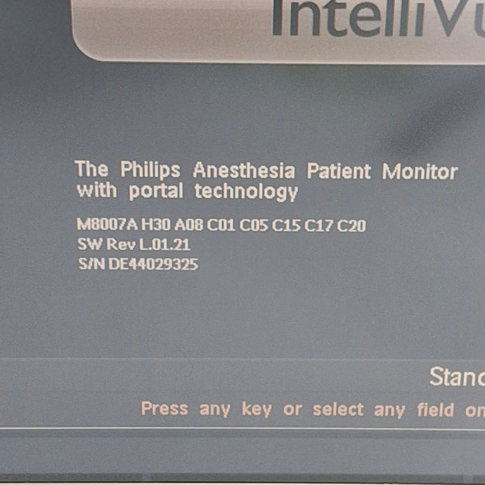 Philips IntelliVue MP70 - Anesthesia Patient Monitor