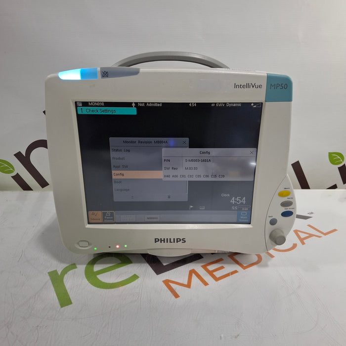 Philips IntelliVue MP50 Patient Monitor