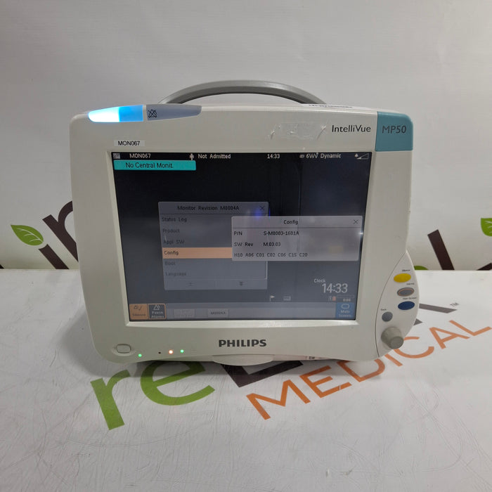 Philips IntelliVue MP50 Patient Monitor