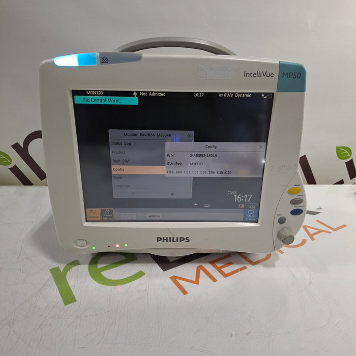 Philips IntelliVue MP50 Patient Monitor