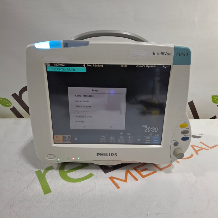 Philips IntelliVue MP50 Patient Monitor