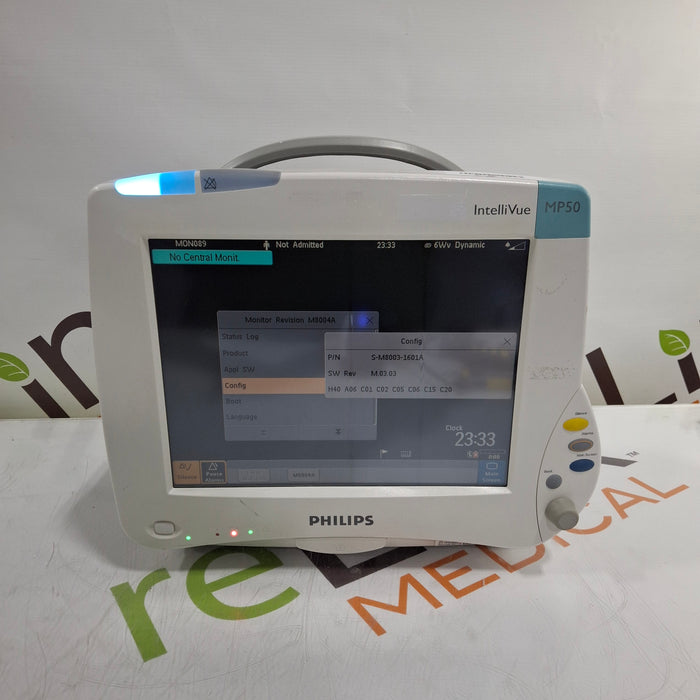 Philips IntelliVue MP50 Patient Monitor