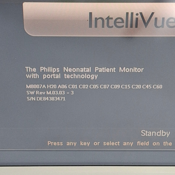 Philips IntelliVue MP70 - Neonatal Patient Monitor