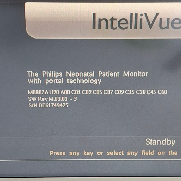 Philips IntelliVue MP70 Patient Monitor