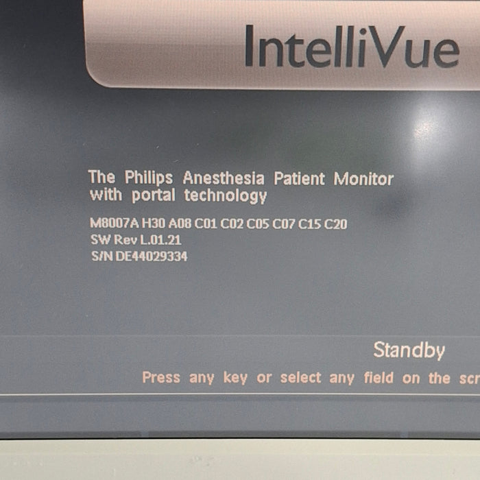 Philips IntelliVue MP70 - Anesthesia Patient Monitor