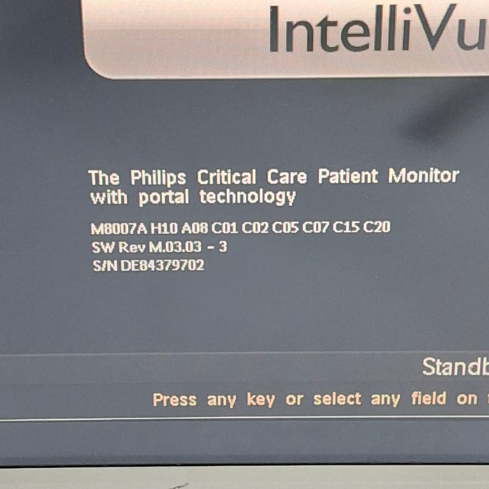 Philips IntelliVue MP70 Patient Monitor