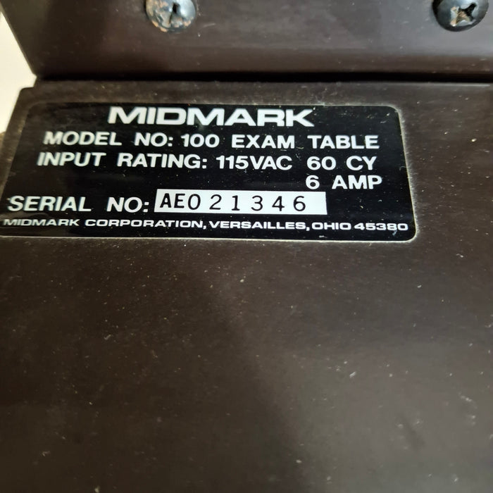 Midmark Midmark Ritter 100 Exam Table Exam Chairs / Tables reLink Medical