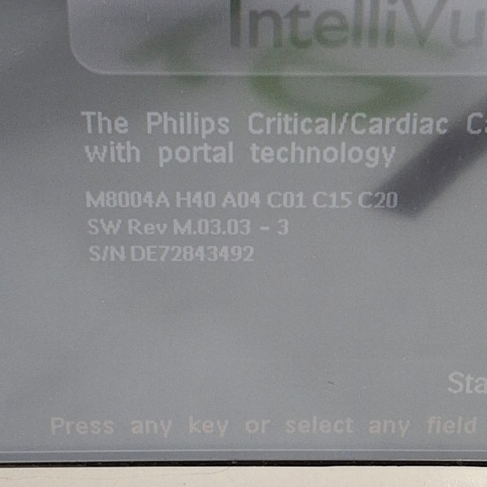 Philips IntelliVue MP50 Patient Monitor