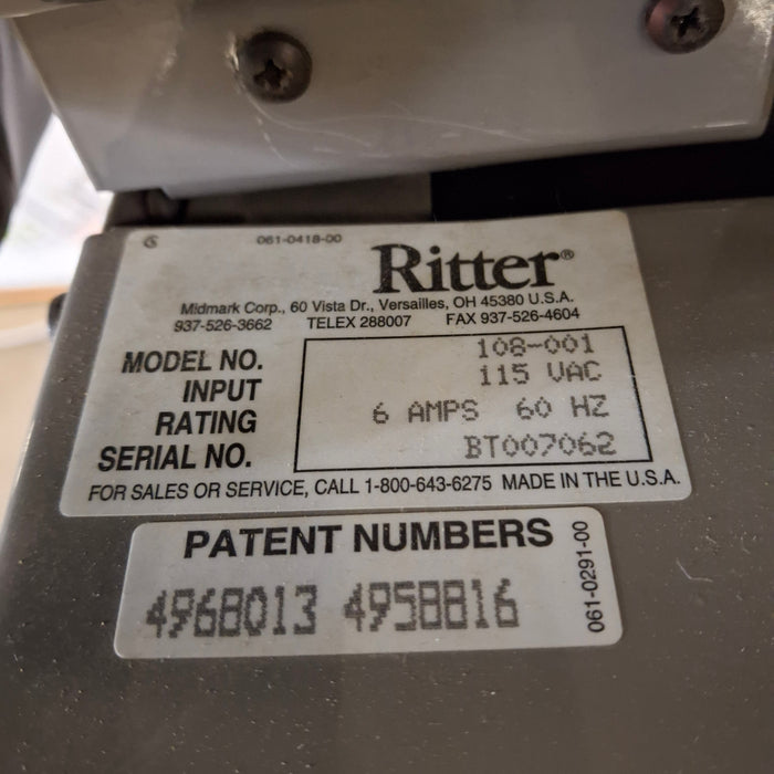 Ritter Ritter 108 Medical Examination Table Exam Chairs / Tables reLink Medical