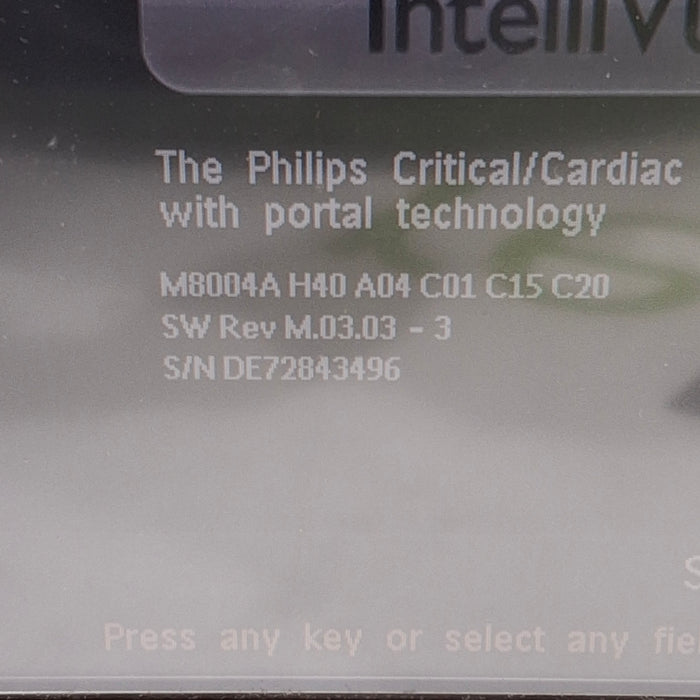 Philips IntelliVue MP50 Patient Monitor