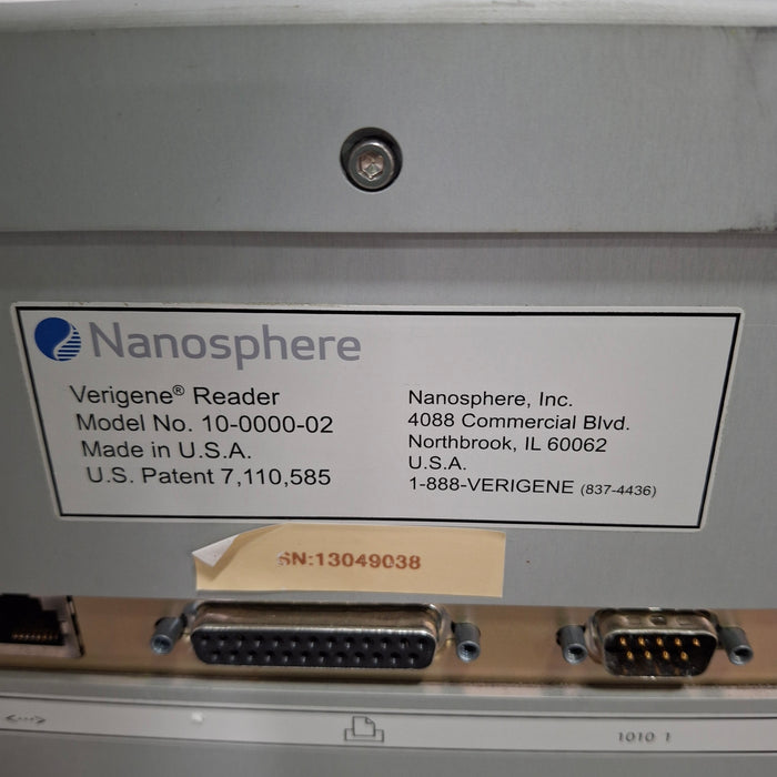 Nanosphere, Inc. Verigene SP Benchtop Analyzer