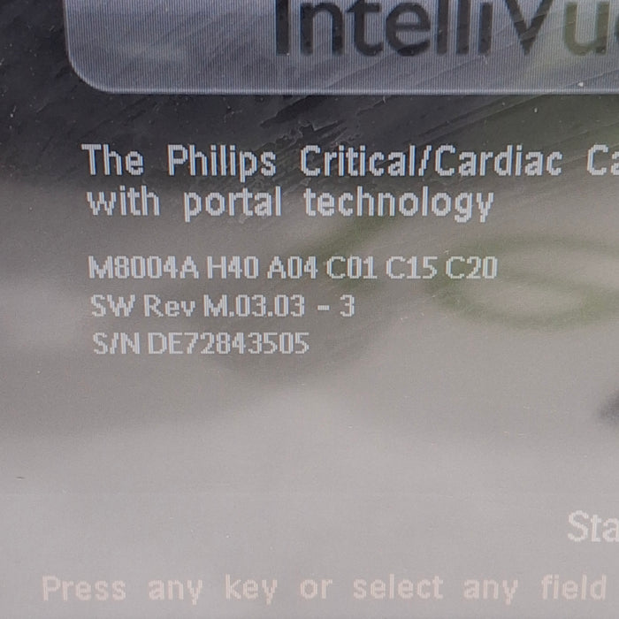 Philips IntelliVue MP50 Patient Monitor