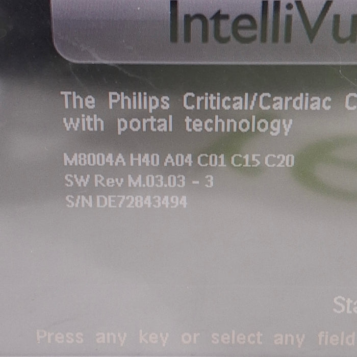 Philips IntelliVue MP50 Patient Monitor