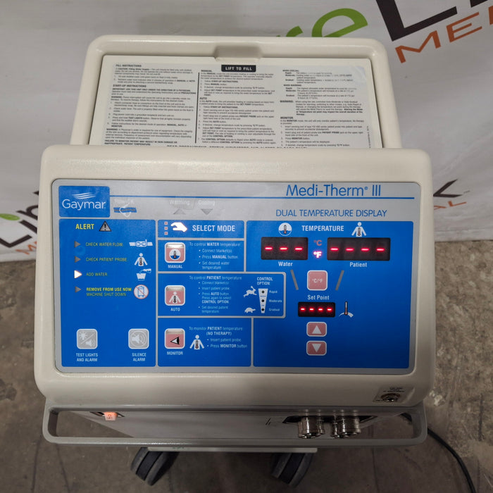 Gaymar Medi-Therm III MTA7900 Hyper/Hypothermia Machine