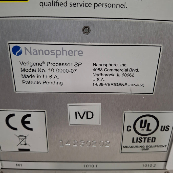 Nanosphere, Inc. Verigene SP Benchtop Analyzer