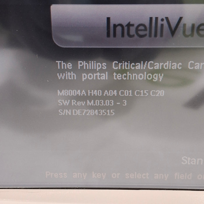 Philips IntelliVue MP50 Patient Monitor