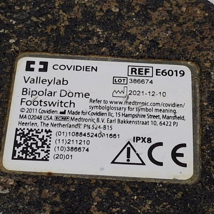 Valleylab Valleylab E6019 Footswitch Electrosurgical Units reLink Medical