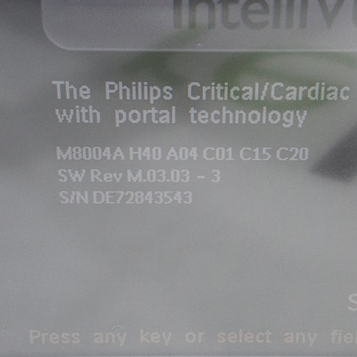 Philips IntelliVue MP50 Patient Monitor