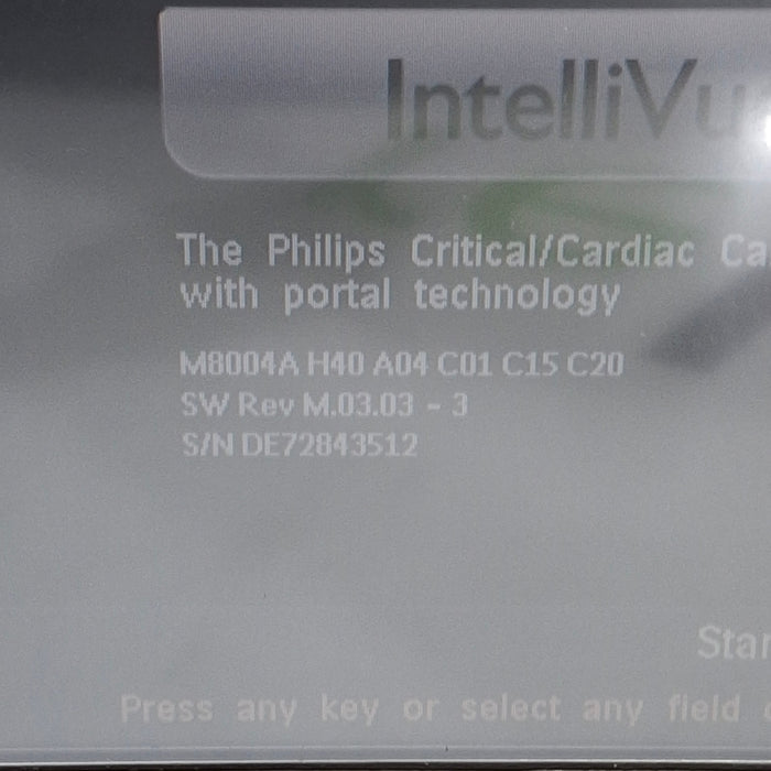 Philips IntelliVue MP50 Patient Monitor