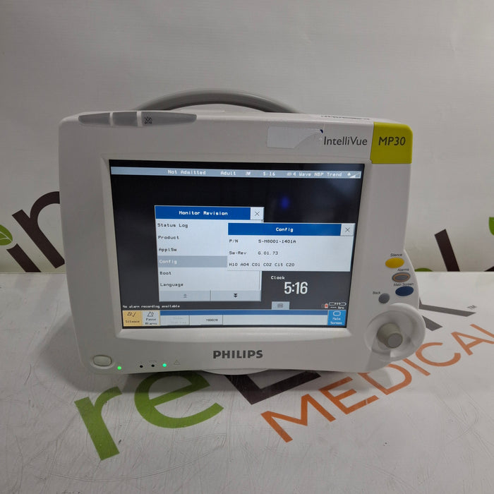 Philips Philips IntelliVue MP30 Patient Monitor Patient Monitors reLink Medical