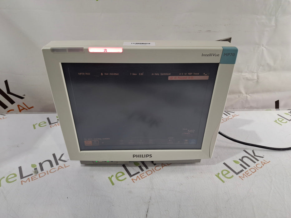 Philips IntelliVue MP70 Patient Monitor