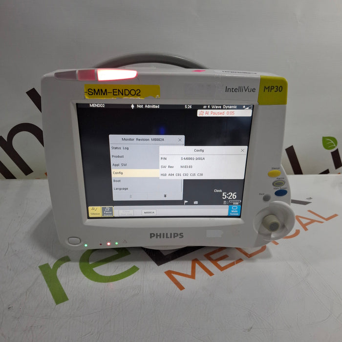 Philips IntelliVue MP30 Patient Monitor