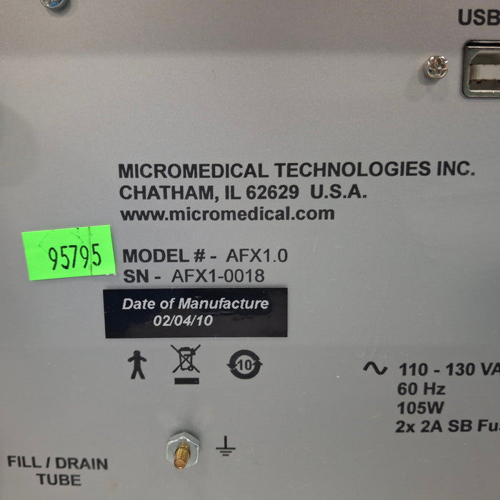 Micromedical Technologies Micromedical Technologies AFX1.0 Caloric Irrigator Surgical Equipment reLink Medical