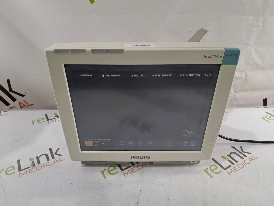 Philips IntelliVue MP70 Patient Monitor