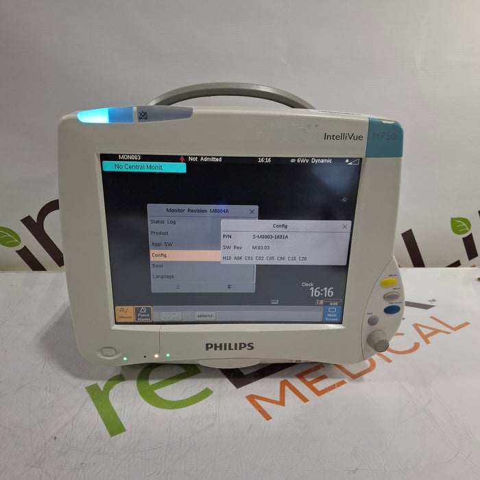 Philips IntelliVue MP50 Patient Monitor