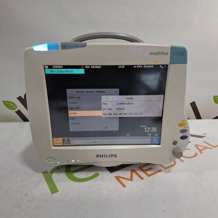 Philips IntelliVue MP50 Patient Monitor