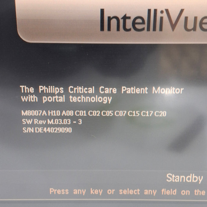 Philips IntelliVue MP70 Patient Monitor