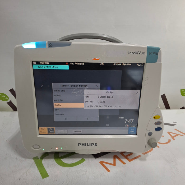 Philips IntelliVue MP50 Patient Monitor