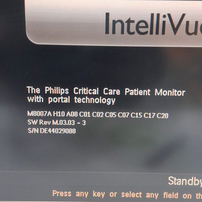 Philips IntelliVue MP70 Patient Monitor