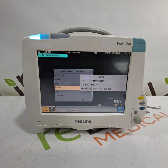 Philips Philips IntelliVue MP50 Patient Monitor Patient Monitors reLink Medical