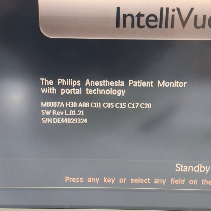 Philips IntelliVue MP70 - Anesthesia Patient Monitor