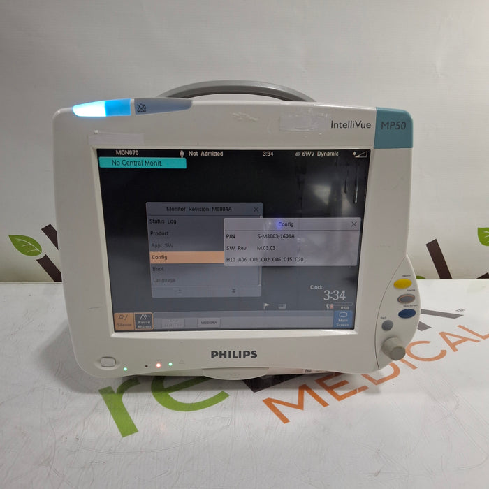 Philips IntelliVue MP50 Patient Monitor