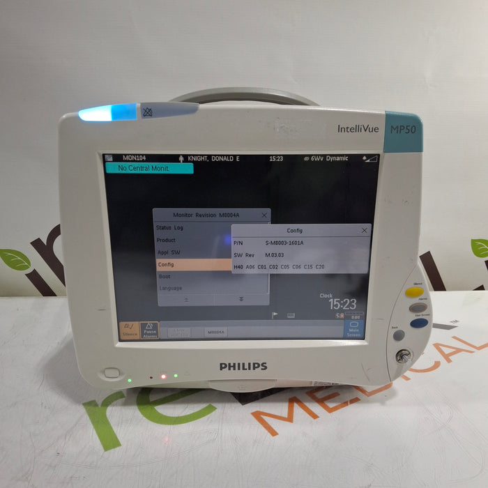 Philips IntelliVue MP50 Patient Monitor