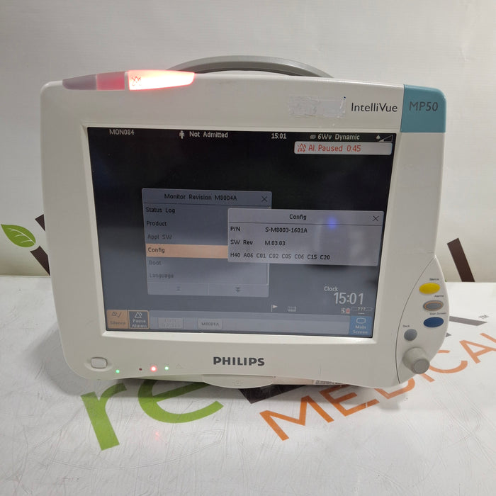 Philips IntelliVue MP50 Patient Monitor