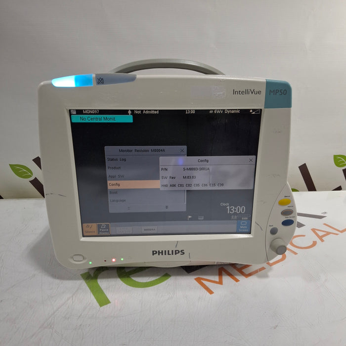 Philips IntelliVue MP50 Patient Monitor