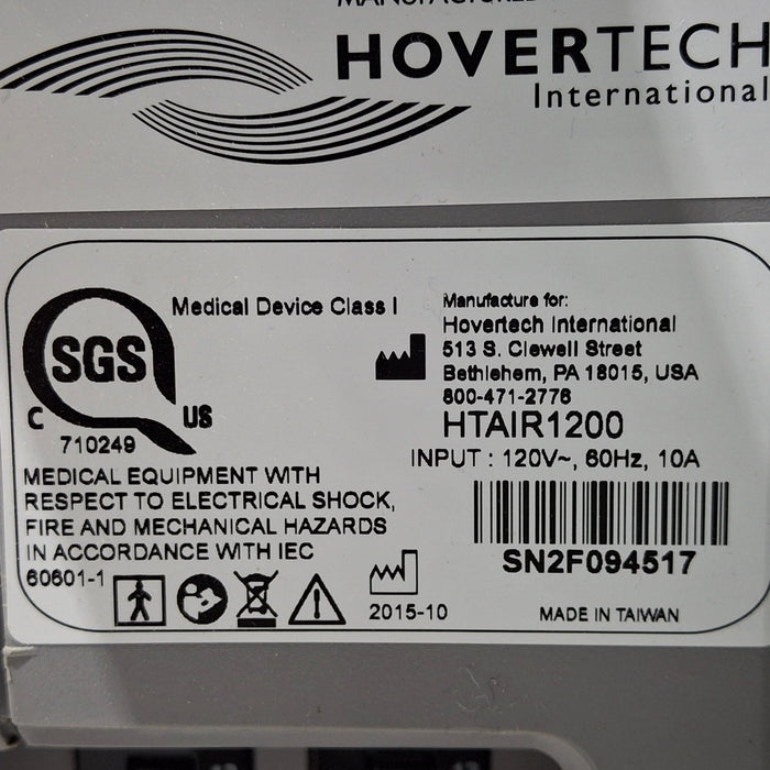 Hovertech International HTAIR1200 Patient Transfer System Pump